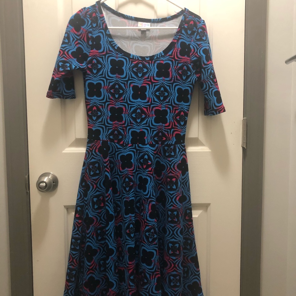 Lularoe Dress, quarter sleeve.